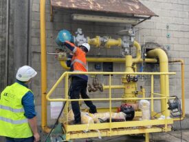 Renouvellement réseau gaz enterré